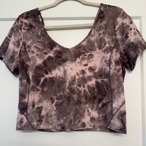 Lululemon Tie-Dye Crop Top
